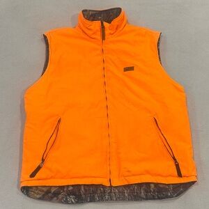 Men’s Woolrich Reversible Blaze Orange Vest